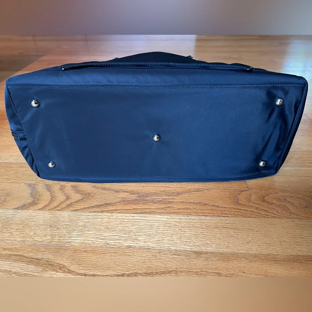 Lo & Sons OMG small bag, nylon, black / silver / lavender. Like new condition! - Picture 4 of 9